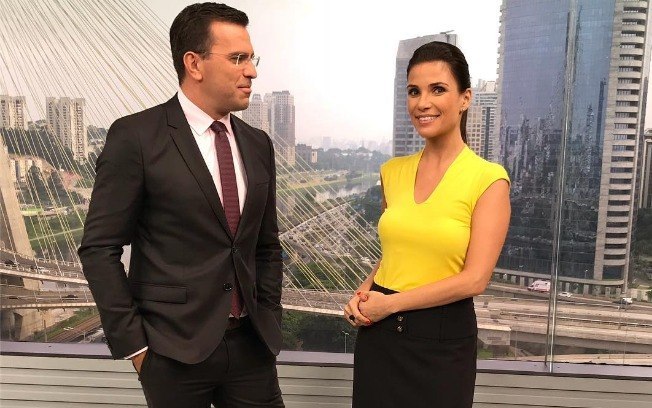 Substituta de Gloria Vanique, tem boa sintonia com o âncora Rodrigo Bocardi