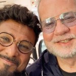 Luiz Fernando Guimarães e seu marido, Adriano Medeiros, que está internado com Covid-19 (Foto: Reprodução)