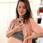 Nathalia Dill tem sua primeira filha, Eva (Foto: Reprodução)