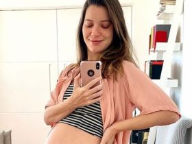 Nathalia Dill tem sua primeira filha, Eva (Foto: Reprodução)
