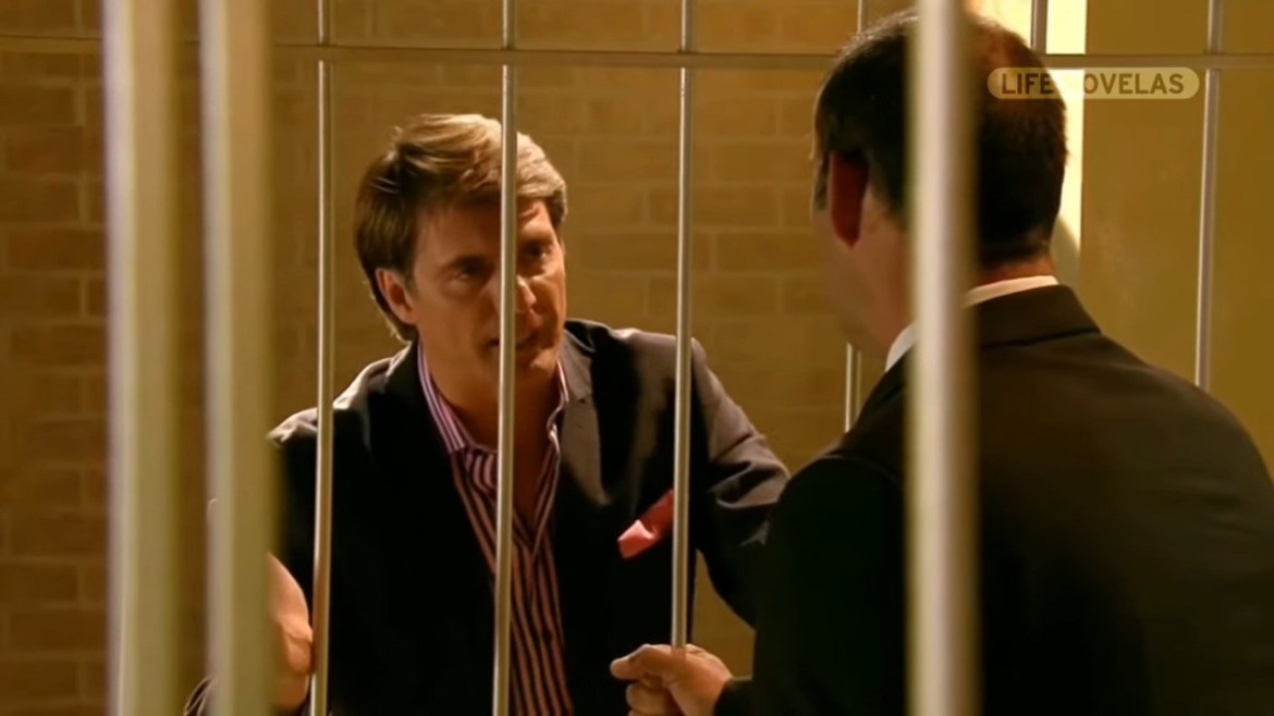 Jerônimo vai preso em Quando Me Apaixono (Foto: Divulgação)