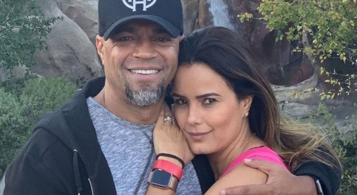 Luciele é casada com Denílson (Foto: Reprodução)