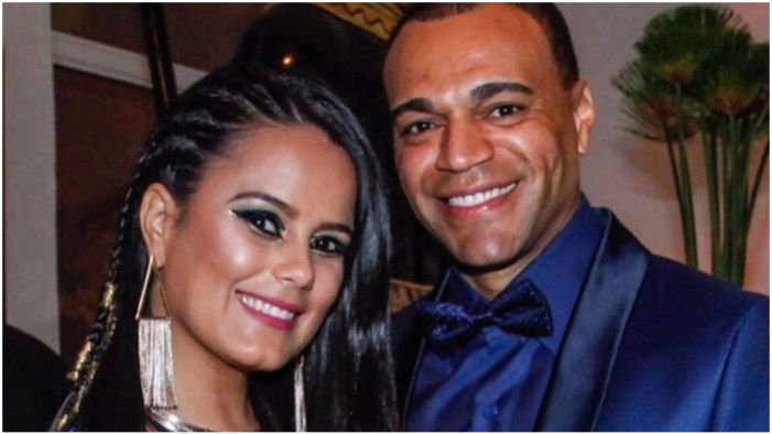 Luciele di Camargo e Denilson (Foto: Reprodução)