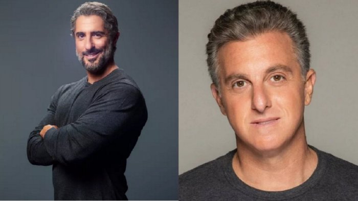 Luciano Huck e Marcos Mion já brigaram nas redes sociais e deram o que falar (Foto: Reprodução)