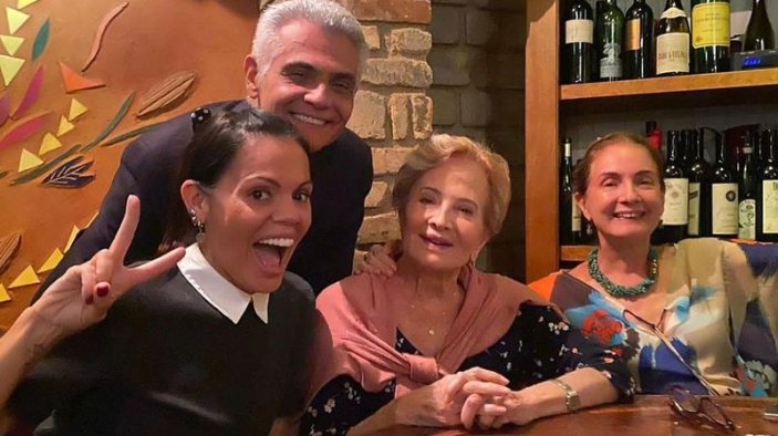 Família de Glória Menezes (Foto: Reprodução)