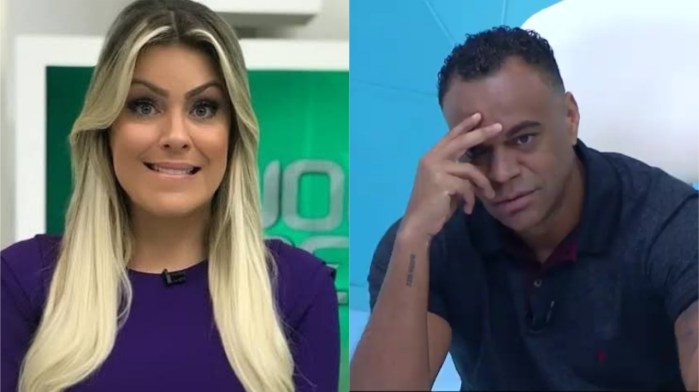 Esposa de Denilson dá notícia sobre ele e Renata Fan comenta (Foto: Reprodução)