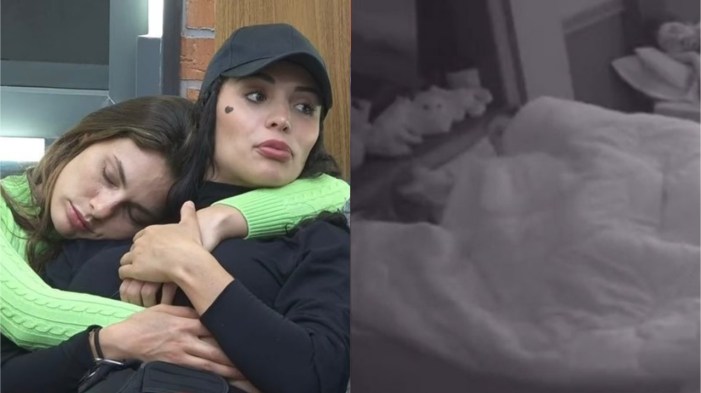 Dayane Mello e Aline Monteiro em A Fazenda 13 (Foto: Reprodução)