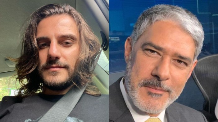 Sobrinho de William Bonner, Hugo Benemer beija casal hétero (Foto: Reprodução)