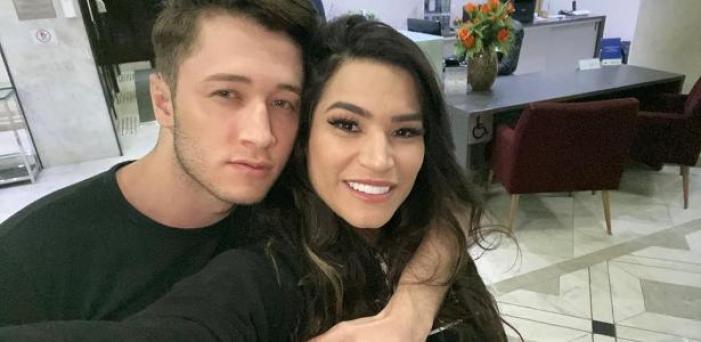 Raissa Barbosa e seu ex-noivo (Foto: Reprodução)