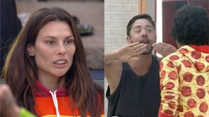 Rico Melquiades se envolve em polêmica com Aline Mineiro e Dayane Mello em A Fazenda 13 (Foto: Reprodução)