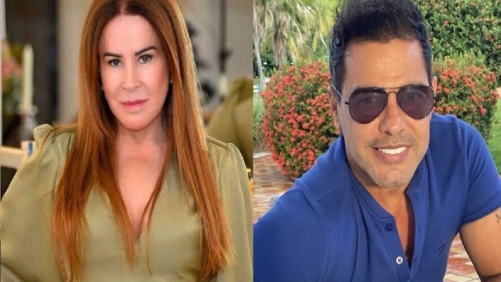 Zilu Godoi, se anuncia no BBB, e o cantor Zezé Di Camargo (Foto: Reprodução)
