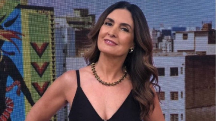 Fátima Bernardes na Globo (Foto: Reprodução)