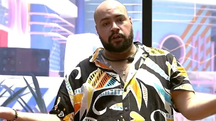 O participante do BBB22, Tiago Abravanel, neto de Silvio Santos (Foto: Reprodução)
