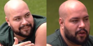 Tiago Abravanel reclama de dor na garganta no BBB22 (Foto: Reprodução)