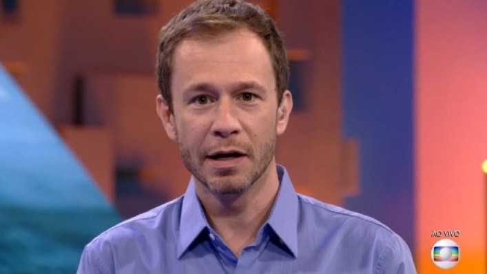 O ex apresentador do BBB, Tiago Leifert brinca sobre o reality (Foto: Reprodução)