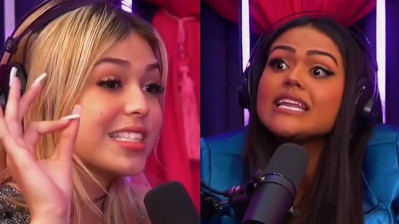 Melody desmascou Camila Loures e Virgínia ao vivo (Foto: Reprodução)