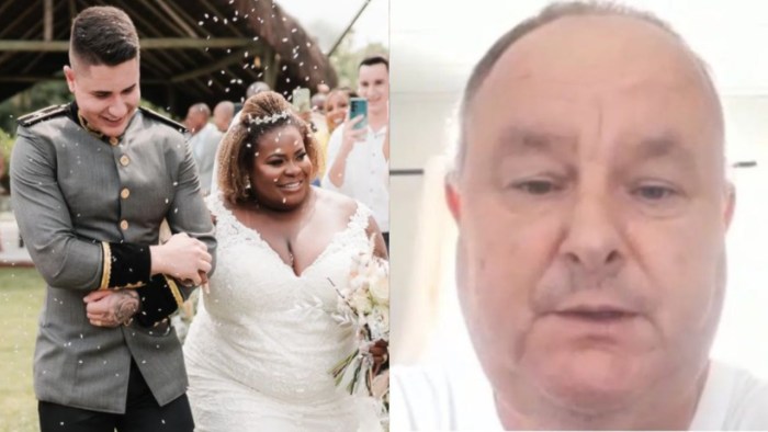 Sogro de Jojo Todynho, fica revoltado por não ter sido convidado para cerimônia do casamento do filho (Foto: Reprodução)