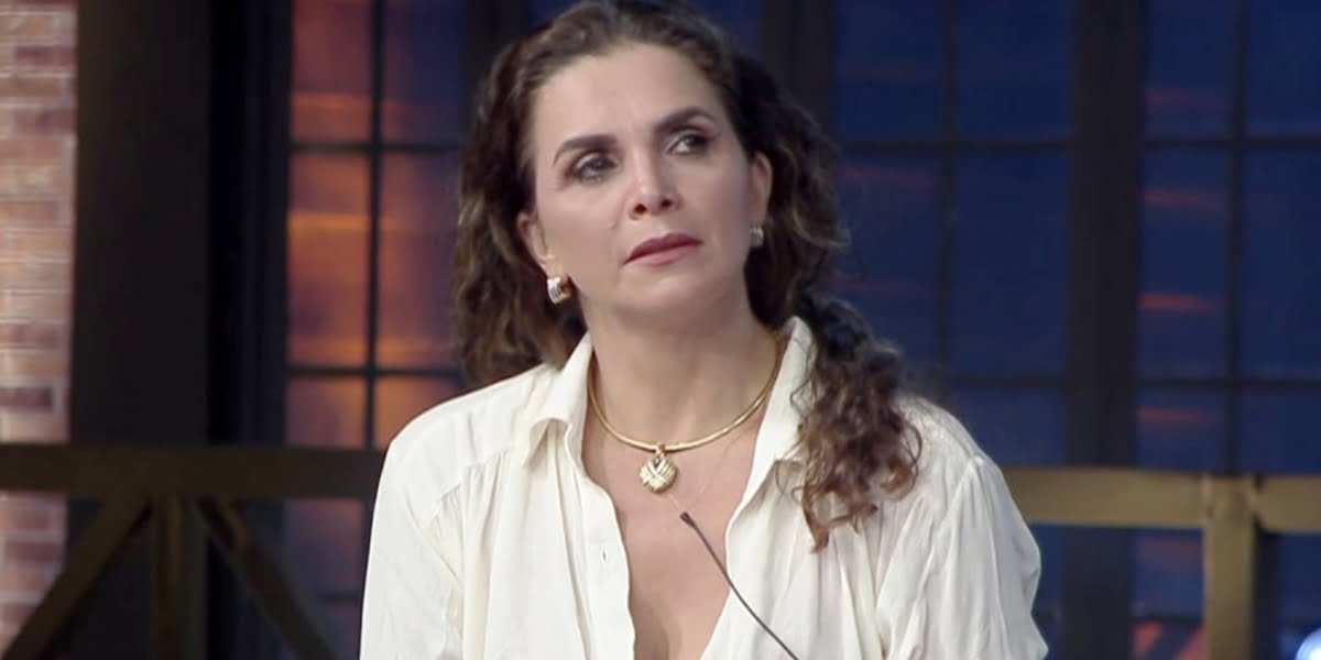 Luiza Ambiel em A Fazenda 12; participantes eliminados voltarão ao reality (Foto: Reprodução/Record)