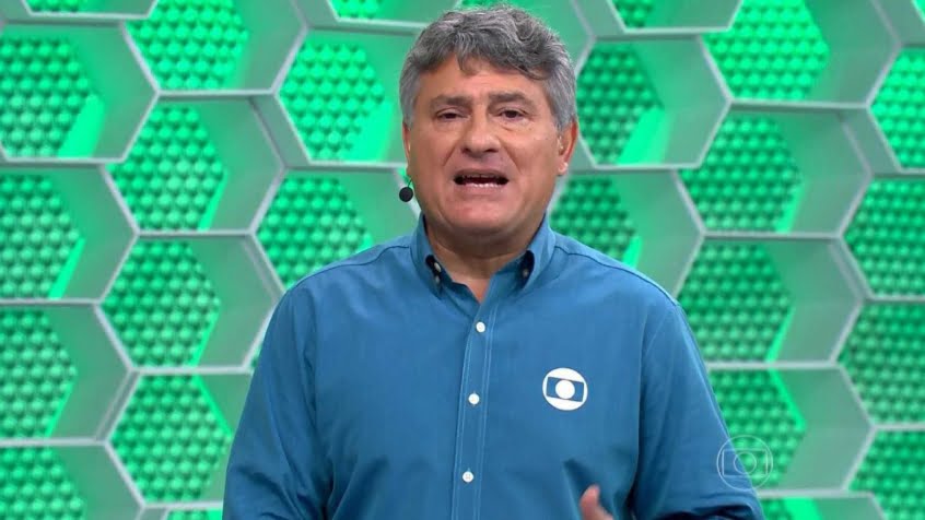 Cléber Machado narrou a Fórmula 1 na Globo (Foto: Reprodução)