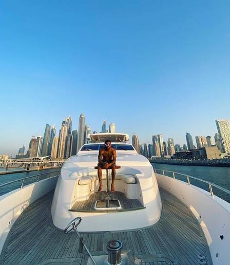Nego do Borel esteve em Dubai em busca de investimentos de sheik (Foto: Reprodução/instagram)