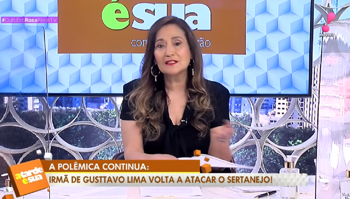 Sonia Abrão da RedeTV! (Foto: Reprodução) A Tarde é Sua 
