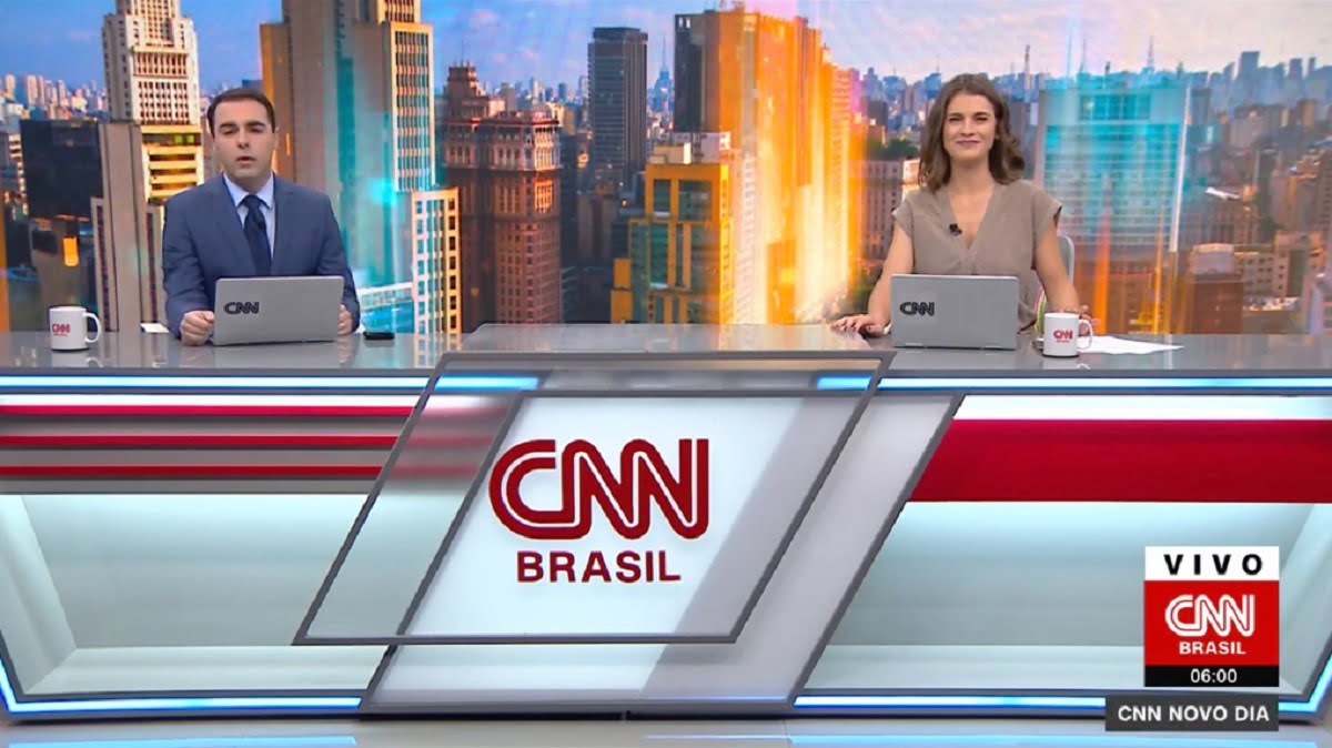 CNN Novo Dia com Rafael Colombo e Elisa Veeck (Foto: Reprodução)