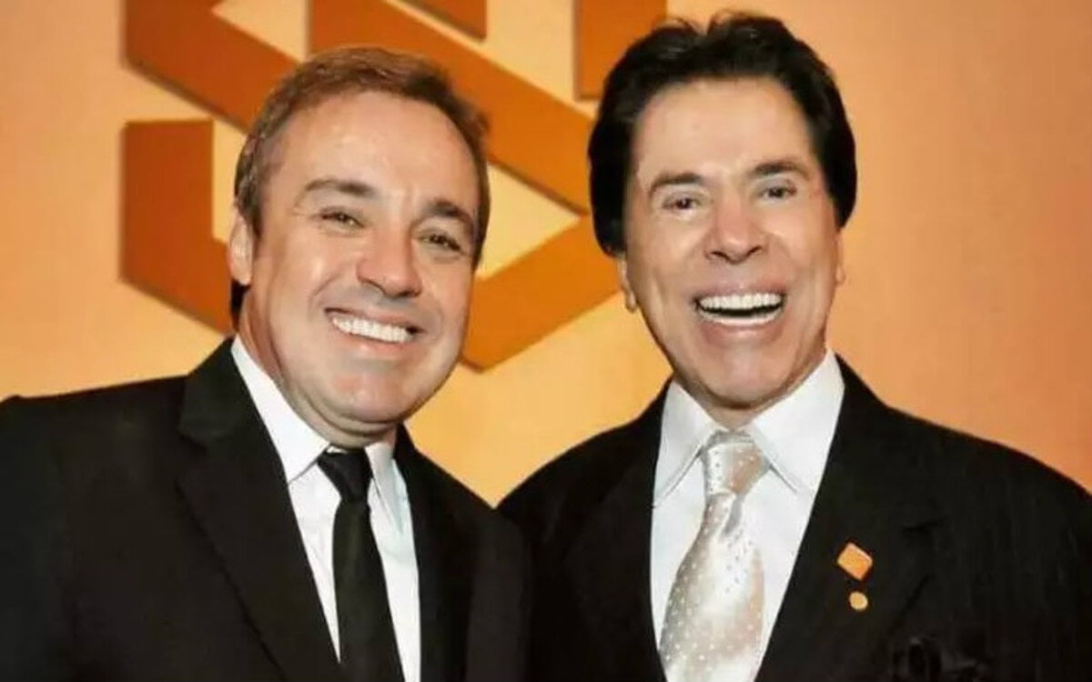 Silvio Santos e Gugu Liberato (Foto: Divulgação)