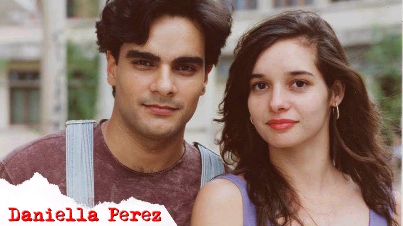 Daniella Perez, de 22 anos, e Guilherme de Pádua, 24 (Foto: Reprodução)