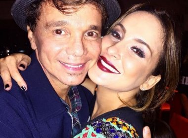 Netinho e Cláudia Leitte se apresentam em live (Foto: Reprodução)