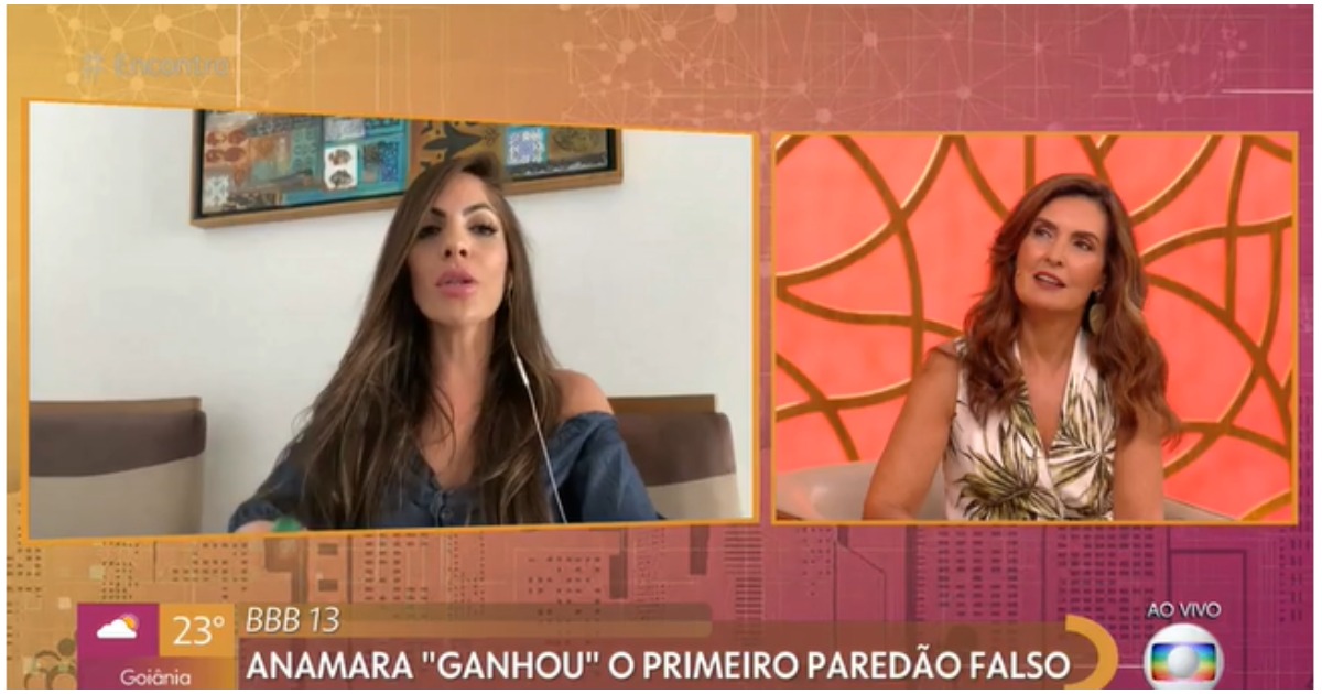 Primeira participante a entrar no quarto secreto, Anamara, falou sobre o que espera de Carla Diaz no BBB21 (Foto: Globo)
