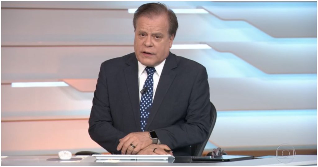Chico Pinheiro voltou a causar no Bom Dia Brasil (Foto: Globo)