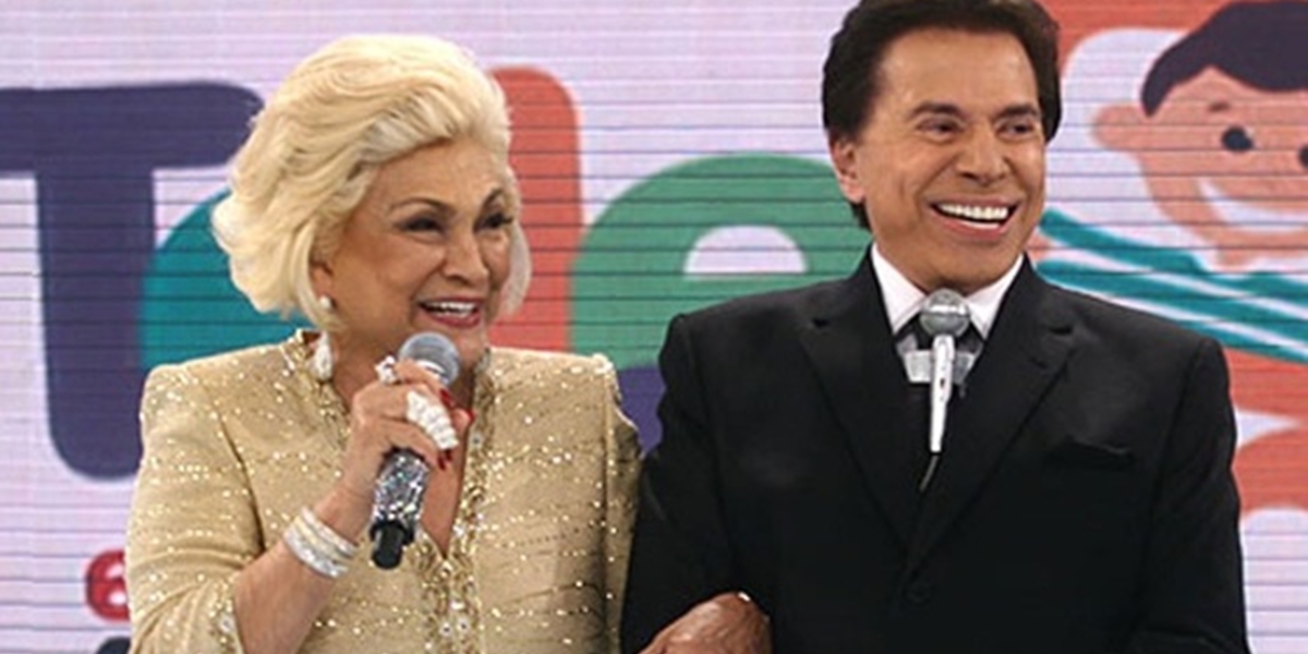 Hebe Camargo e Silvio Santos; dono do SBT teve intimidade com a apresentadora exposta (Foto: Divulgação)