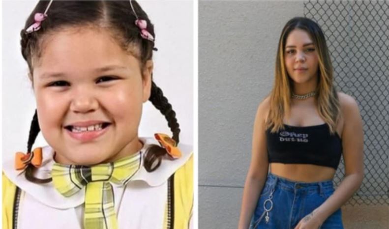 Antes e depois da Aysha Benelli (Foto: Reprodução)