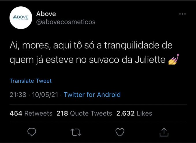 Suvaco de Juliette chama atenção (Foto: Reprodução)