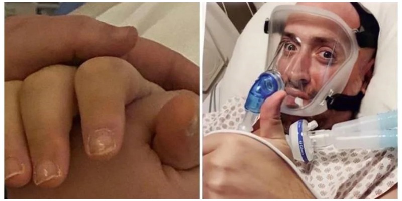 Paulo Gustavo teve fotos divulgadas no hospital (Foto: Reprodução)