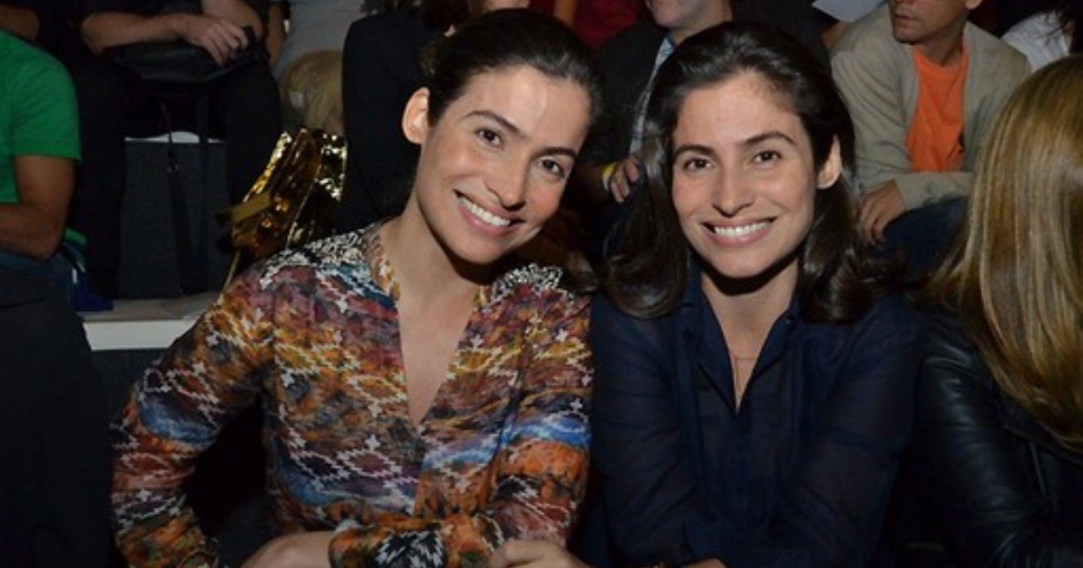 A âncora do Jornal Nacional tem uma irmã gêmea, a estilista Lanza Mazza (Foto: Reprodução)