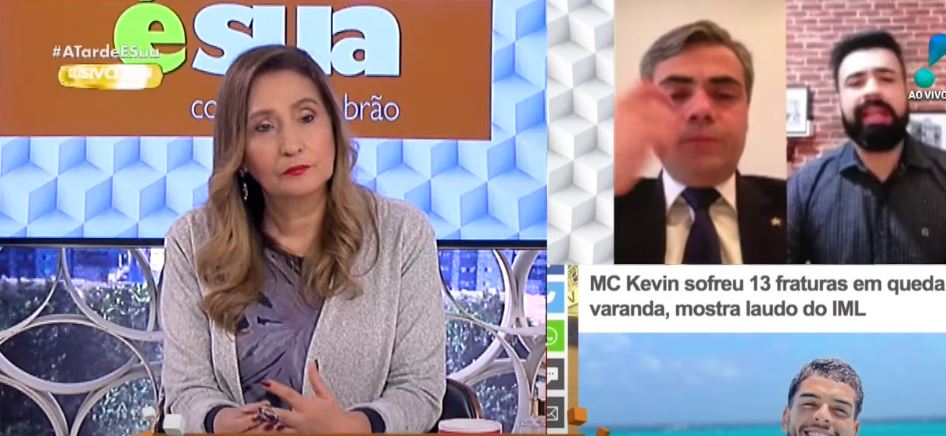 Sonia Abrão expôs situação de MC Kevin (Foto: Reprodução)