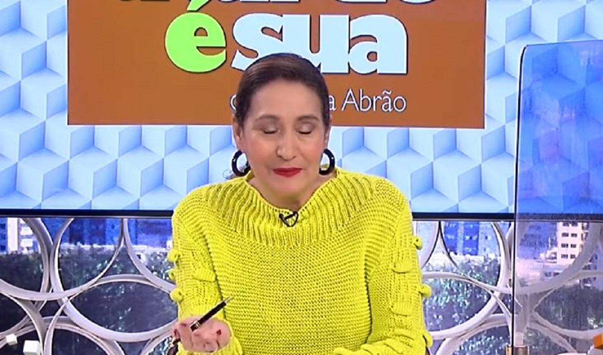 Sonia Abrão na RedeTV (Foto: Reprodução)