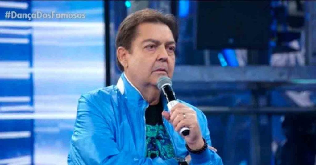 Faustão perdeu a linha na Globo (Foto: Reprodução)