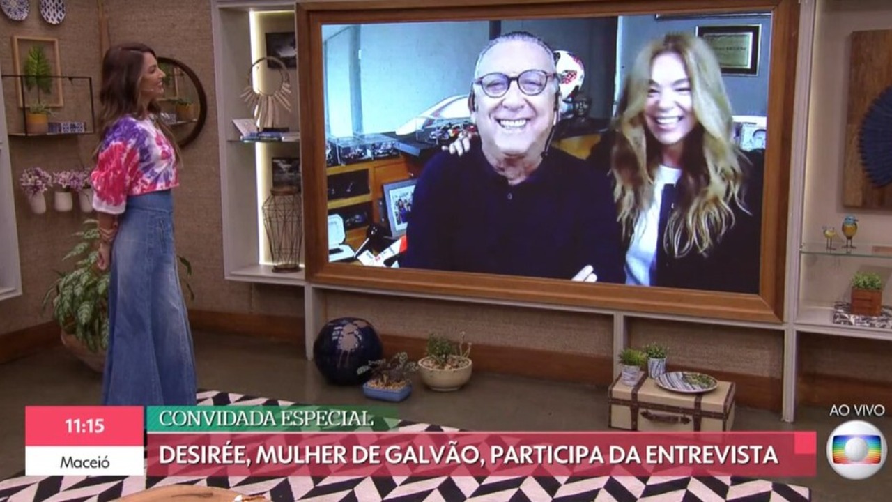 Esposa de Galvão Bueno falou sobre casamento com o narrador (Foto: Reprodução)