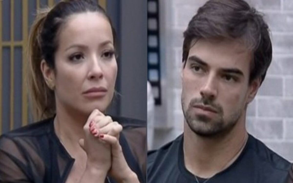 Renata Dominguez e Leandro Gléria em Power Cuple 5 (Foto: Divulgação)