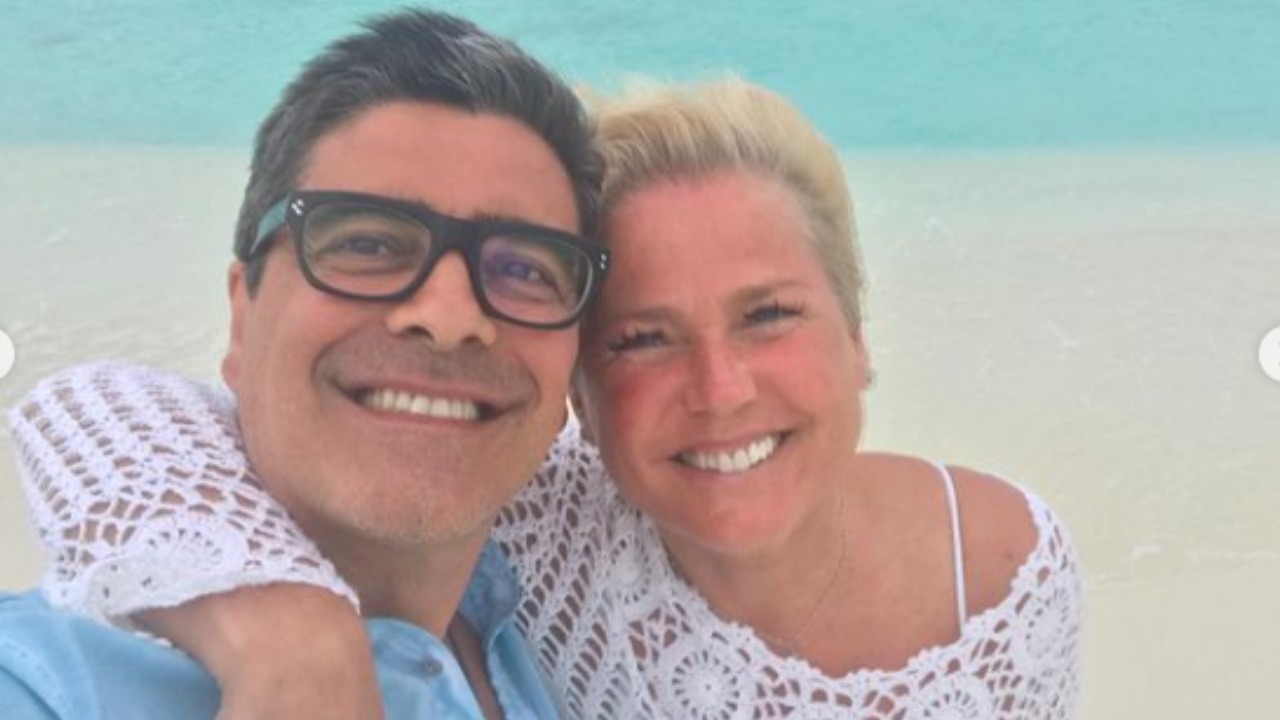 Junno Andrade e Xuxa Meneghel estão juntos há anos, mas não casaram (Foto: Reprodução)