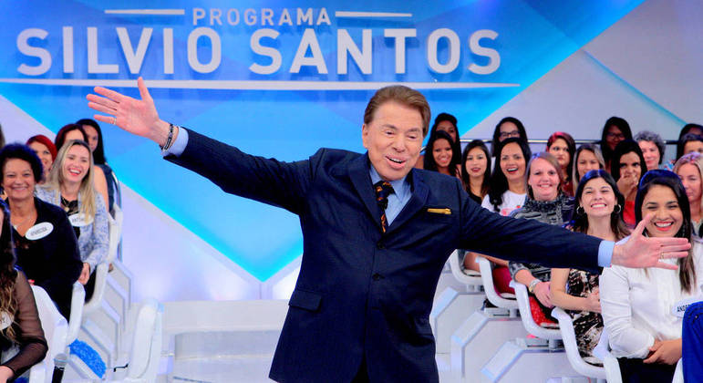 Silvio Santos e Bolsonaro (Foto: Reprodução)