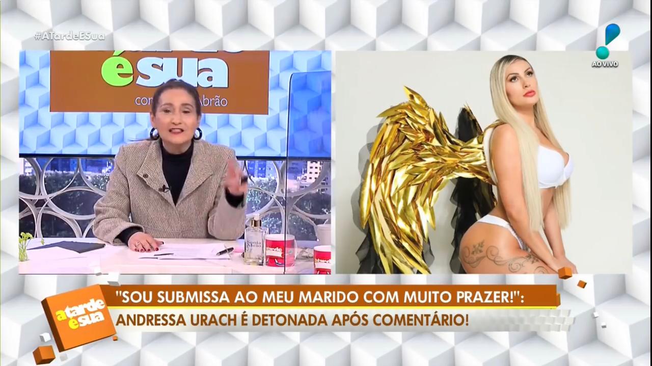Sonia Abrão fala sobre Andressa Urach (Foto: Reprodução)