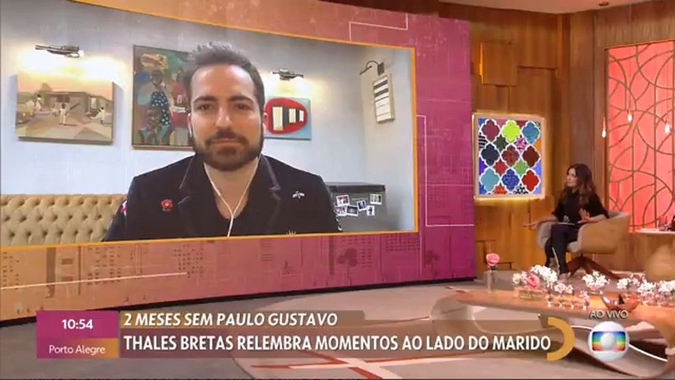 Thales Bretas fala sobre Paulo Gustavo