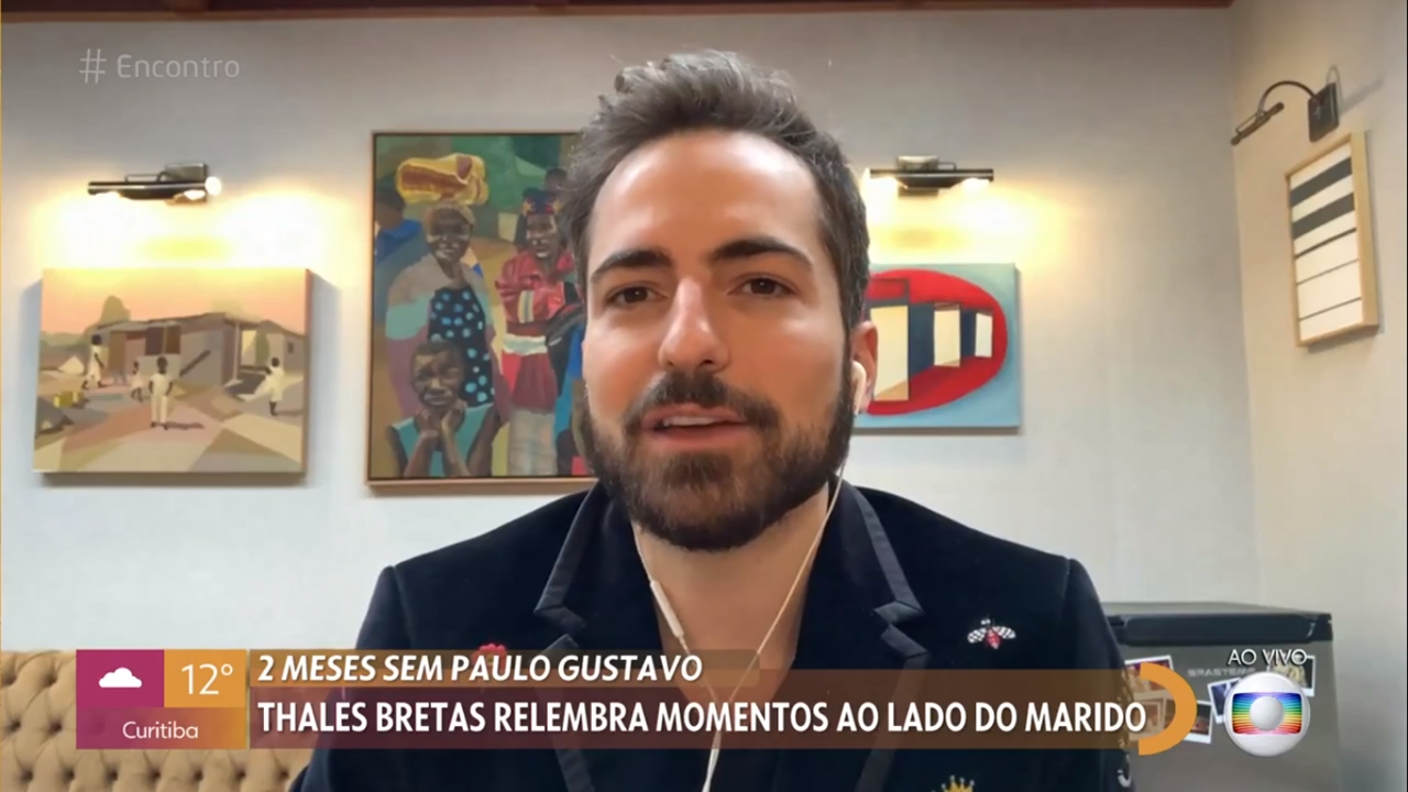 Thales Bretas fala sobre Paulo Gustavo