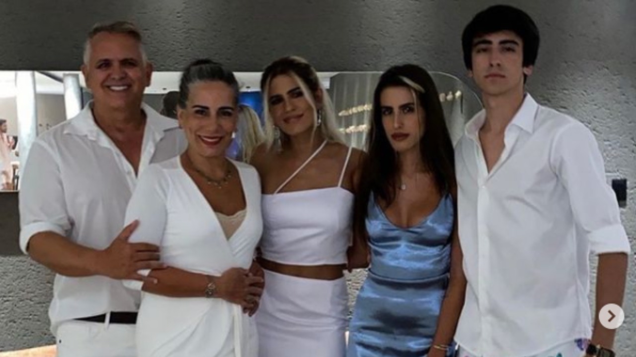 Família de Glória Pires e Orlando de Morais (Foto: Reprodução)