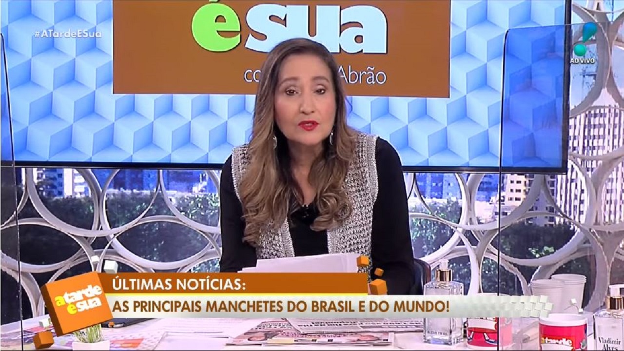 Famosa Sonia Abrão da RedeTV (Foto: Reprodução)