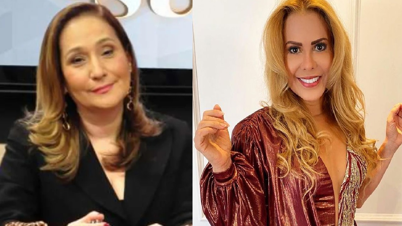 A apresentadora Sonia Abrão e a cantora Joelma (Foto: Reprodução)