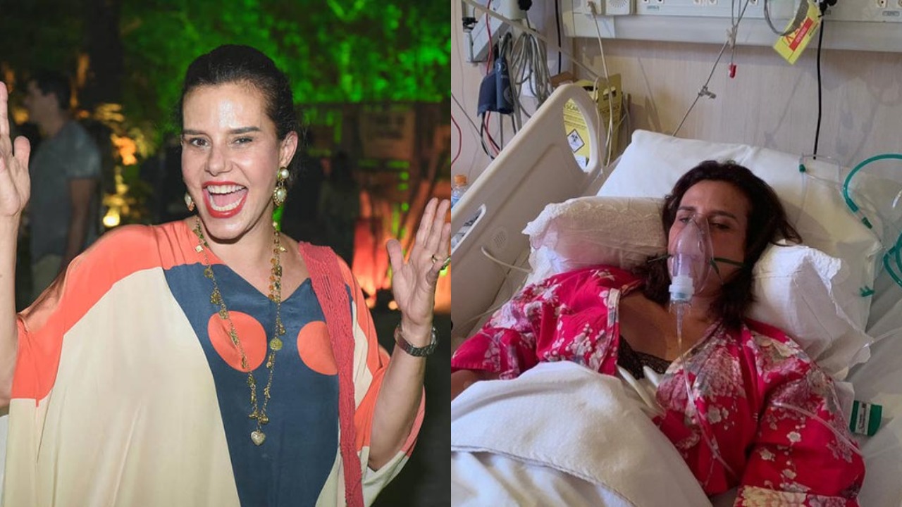 Narcisa Tamborindeguy surgiu em cama de hospital e explicou sobre doença (Foto: Reprodução)